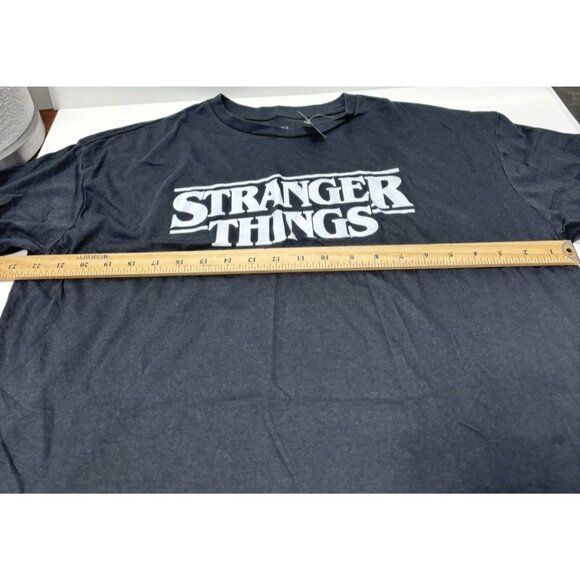 Stranger Things Netflix T-Shirt Black Mens Large Official Tee Brand New - Picture 4 of 5